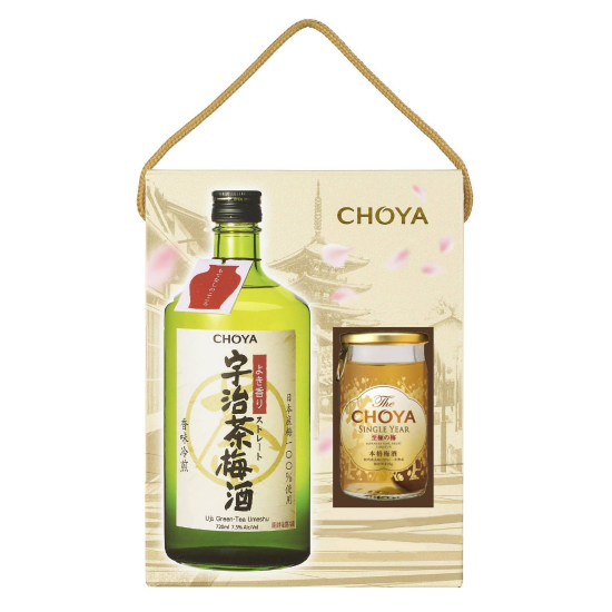 Choya 蝶矢宇治茶梅酒禮盒