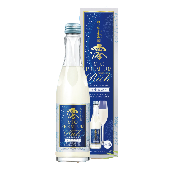 松竹梅【澪】PREMIUM RICH 氣泡清酒（夏季限定，含盒）