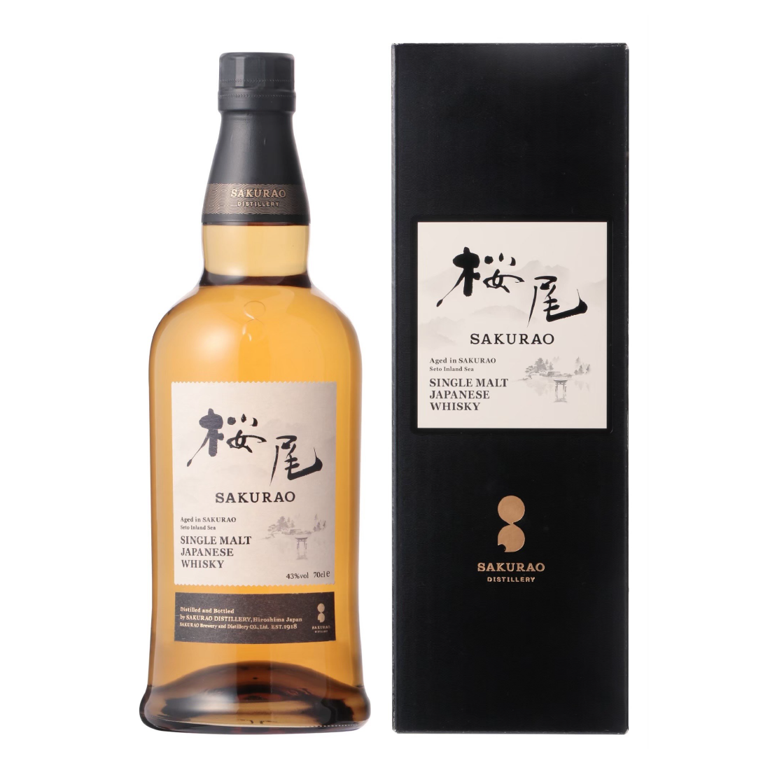 【櫻尾單一麥芽威士忌】SAKURAO SINGLE MALT JAPANESE